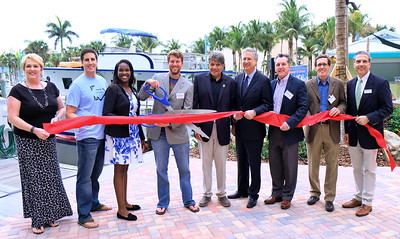 The Boynton Harbor Marina Ribbon&nbsp;Cutting
